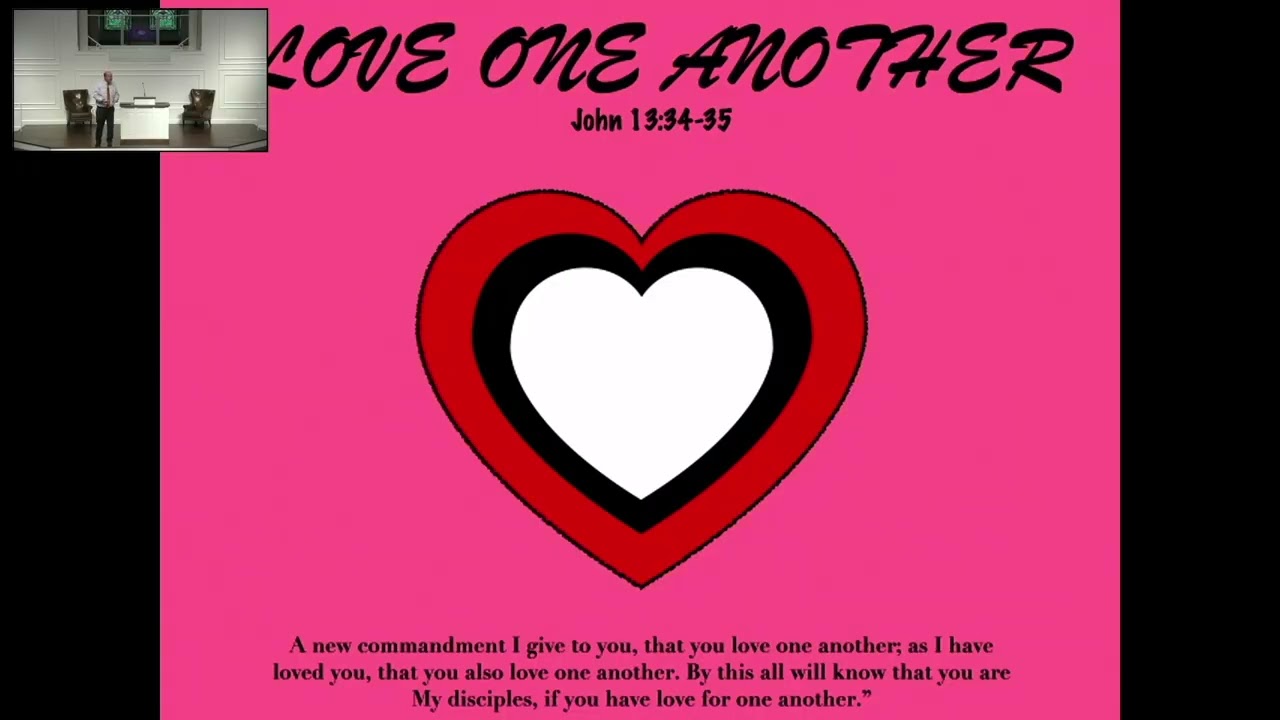 Love One Another, John 13:34-35