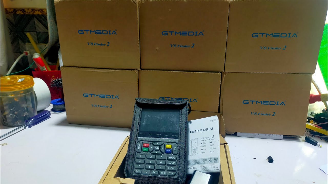 Gt media V8 finder 2 complete Review and unboxing