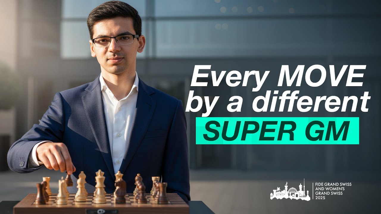 🔥 Every Move by a Different Super GM | FIDE Grand Swiss 2025