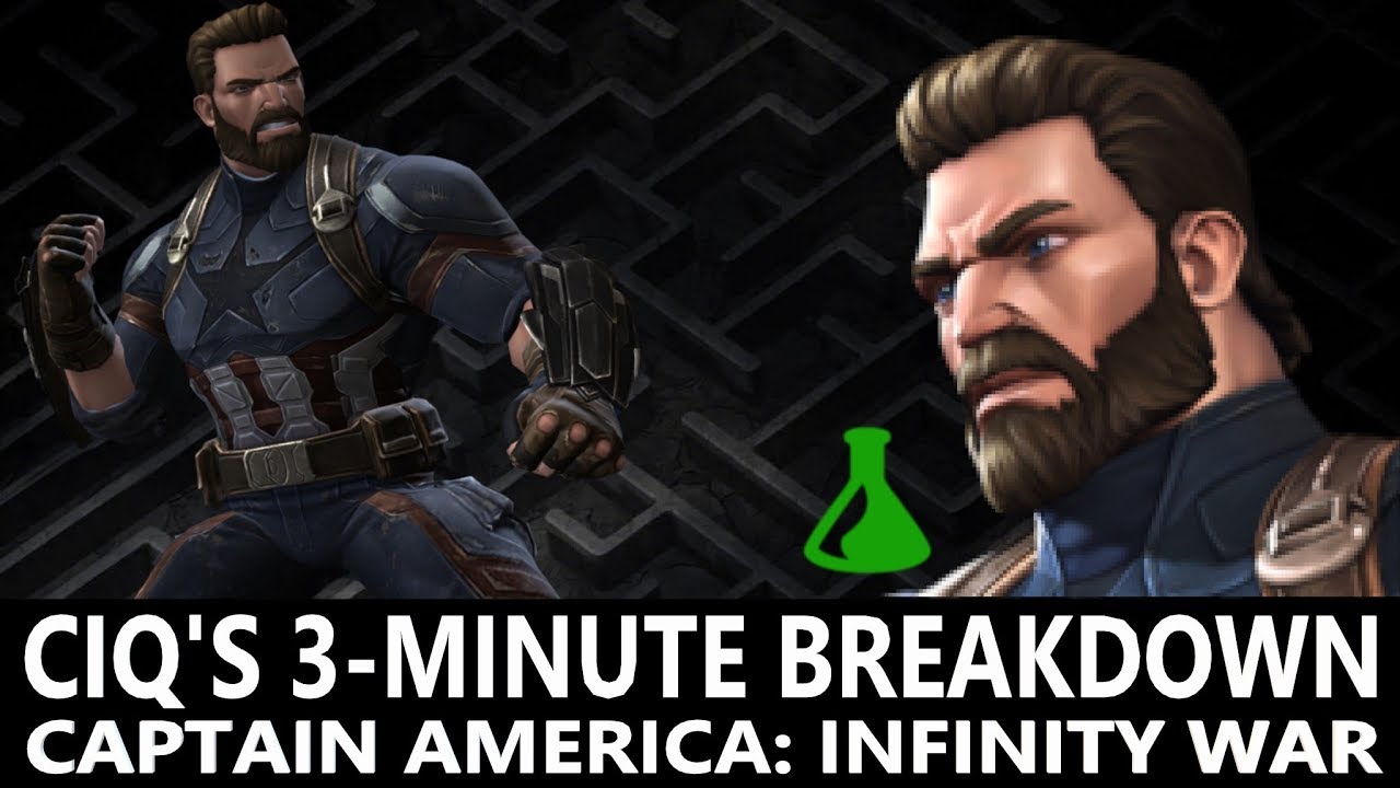 How to Use Captain America (IW) - Ciq's 3-Minute Breakdown - Marvel Contest of Champions