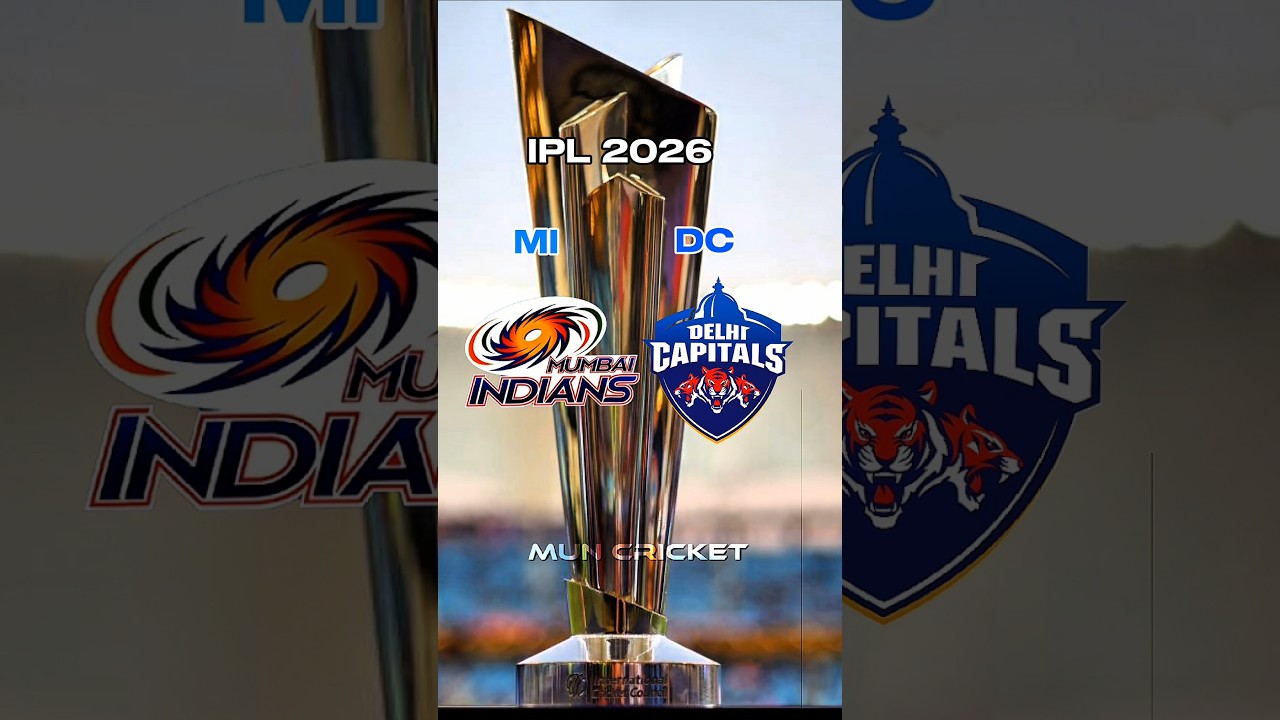 MI VS DC IPL 2026 COMPARISON #shorts #ipl