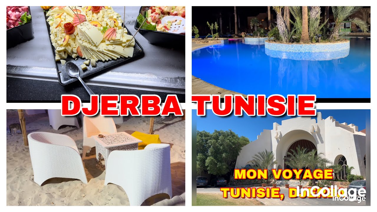 Dernière vidéo de mon séjour en Tunisie, Djerba hôtel MERIDIANA ￼😭😭😭