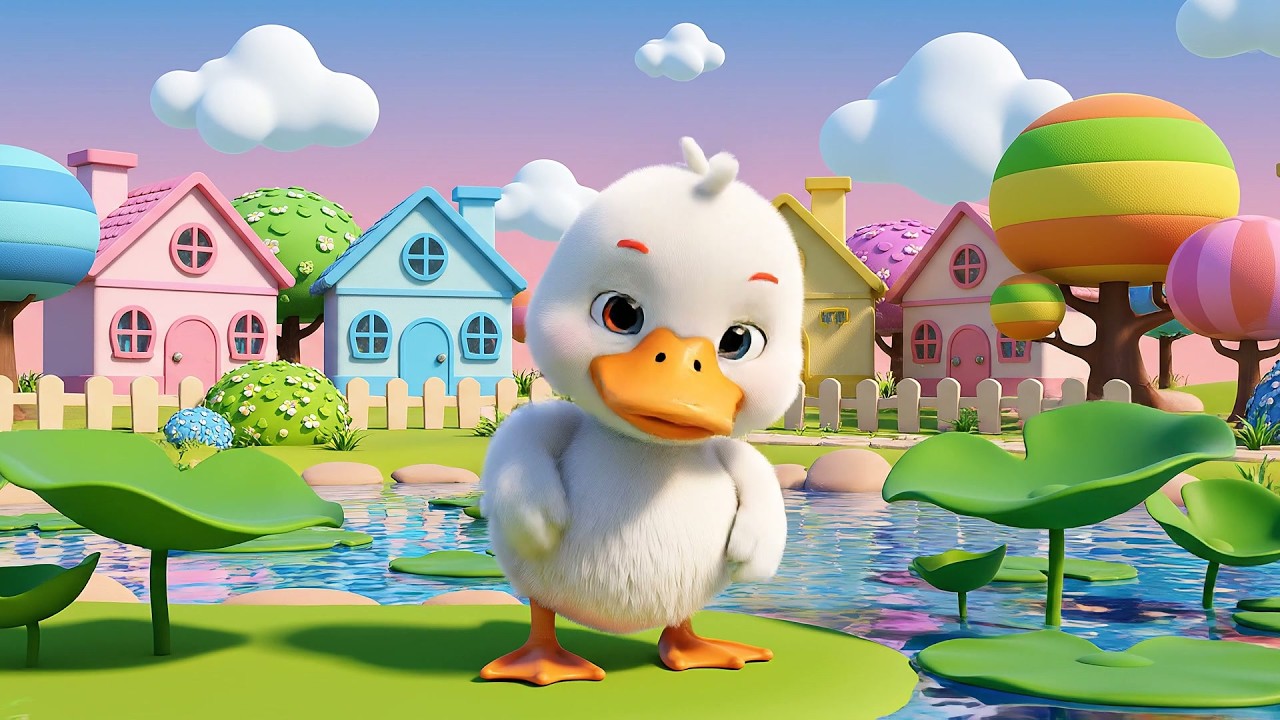 Silly Duck Says Wobble Wobble Quack | Fun Animal Dance & Kids Songs