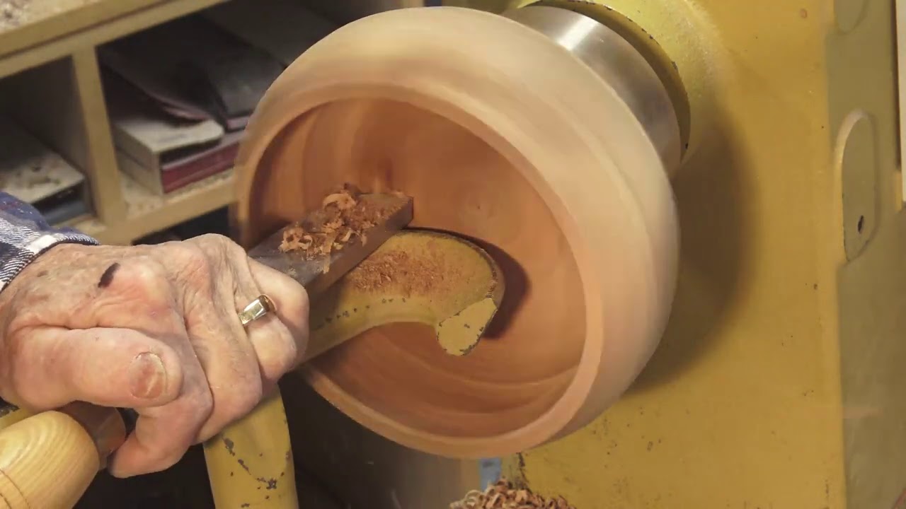 Woodturning Black Walnut Tree Bowl