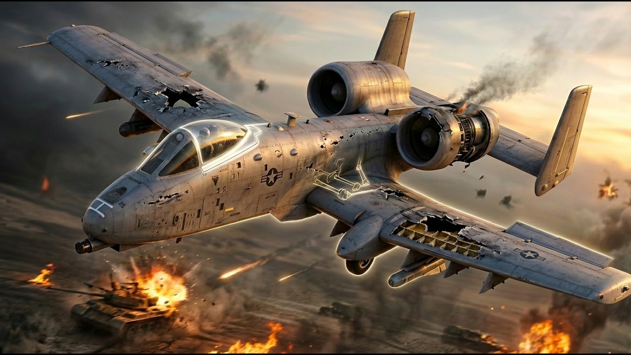 The Design That Makes the A-10 Nearly Impossible to Kill