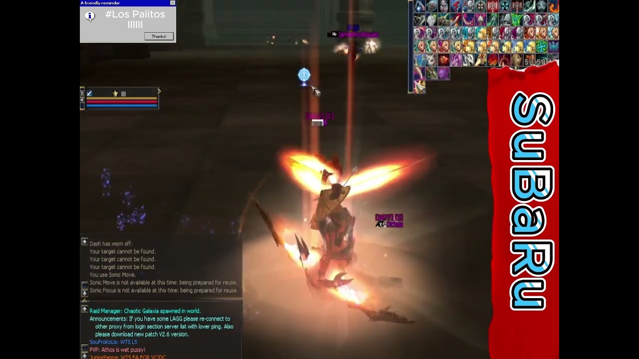 L2 Dagame SuBaRu [llll] Duelist 159 kills Pagan Temple