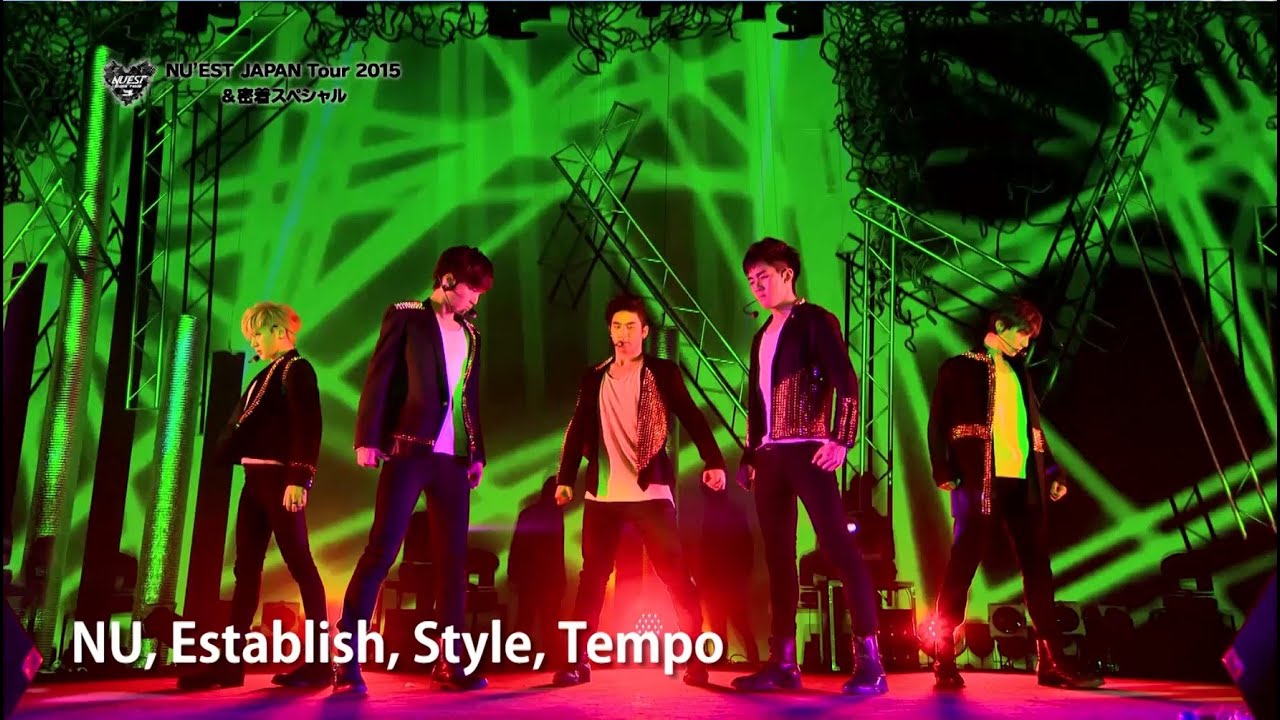 「NU'EST Japan Tour 2015～Bridge the World～」告知映像