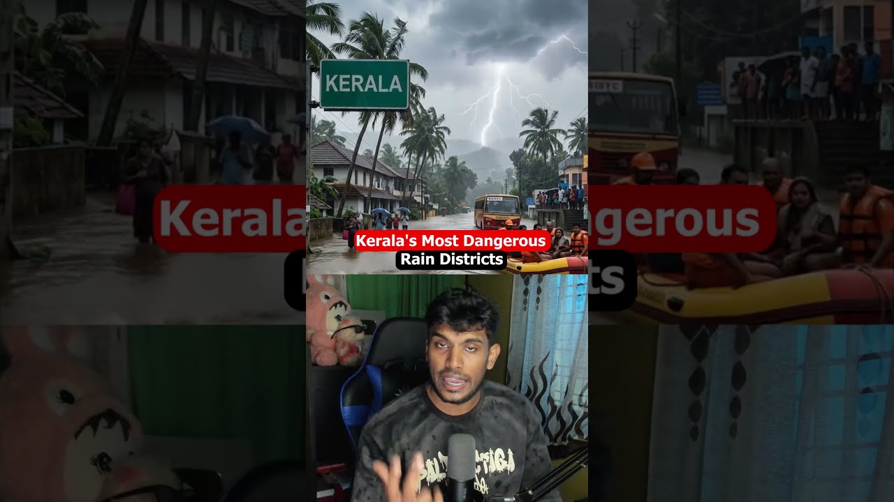Top 5 Most Dangerous Rain Districts in Kerala!