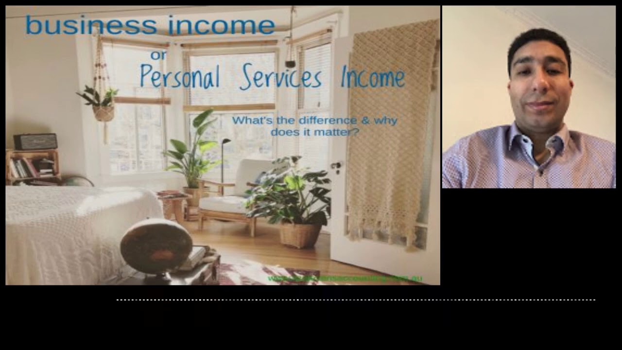 Personal Services Income