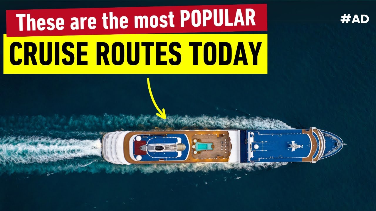Maps suggest the most loved Cruise Routes of the Year! #ad