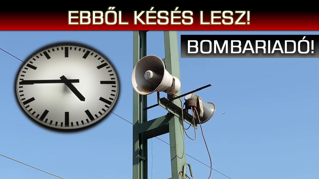 Nem v&aacute;rt esem&eacute;nyek: K&eacute;s&eacute;sek a vas&uacute;ton! Hangosbemond&aacute;sok M&Aacute;V &aacute;llom&aacute;sokon