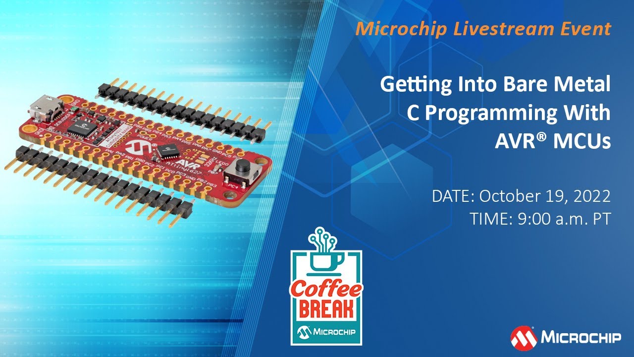 Coffee Break | S8E1 | Getting into Bare Metal C Programming with AVR MCUs