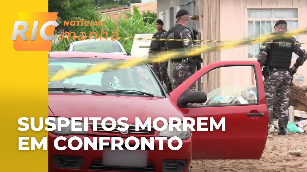 Suspeitos de tráfico morrem durante confronto; um deles teria envolvimento na morte de tenente