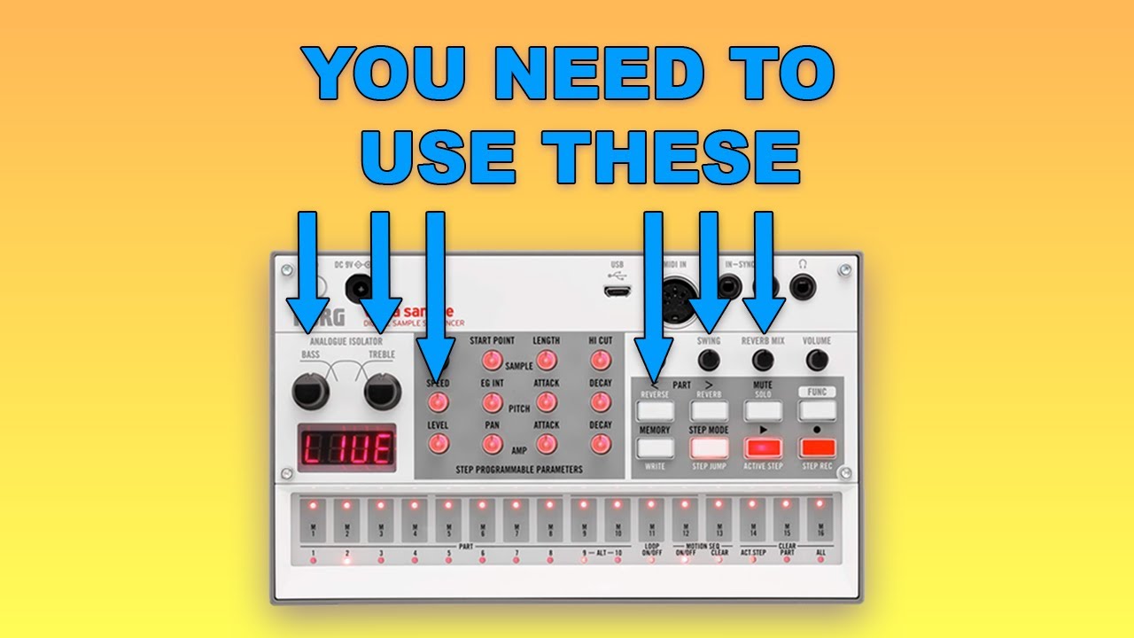 6 Must-Know Features on the Korg Volca Sample