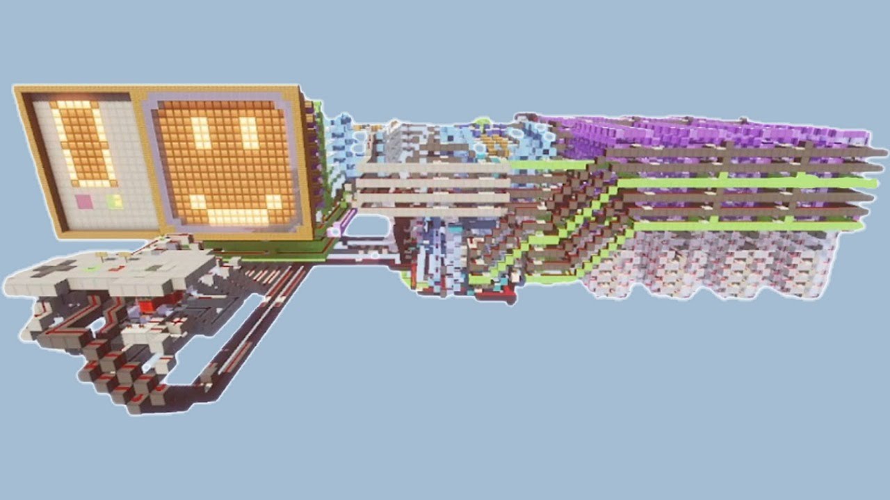 BITCORE - A 4 bit CPU inside Minecraft!