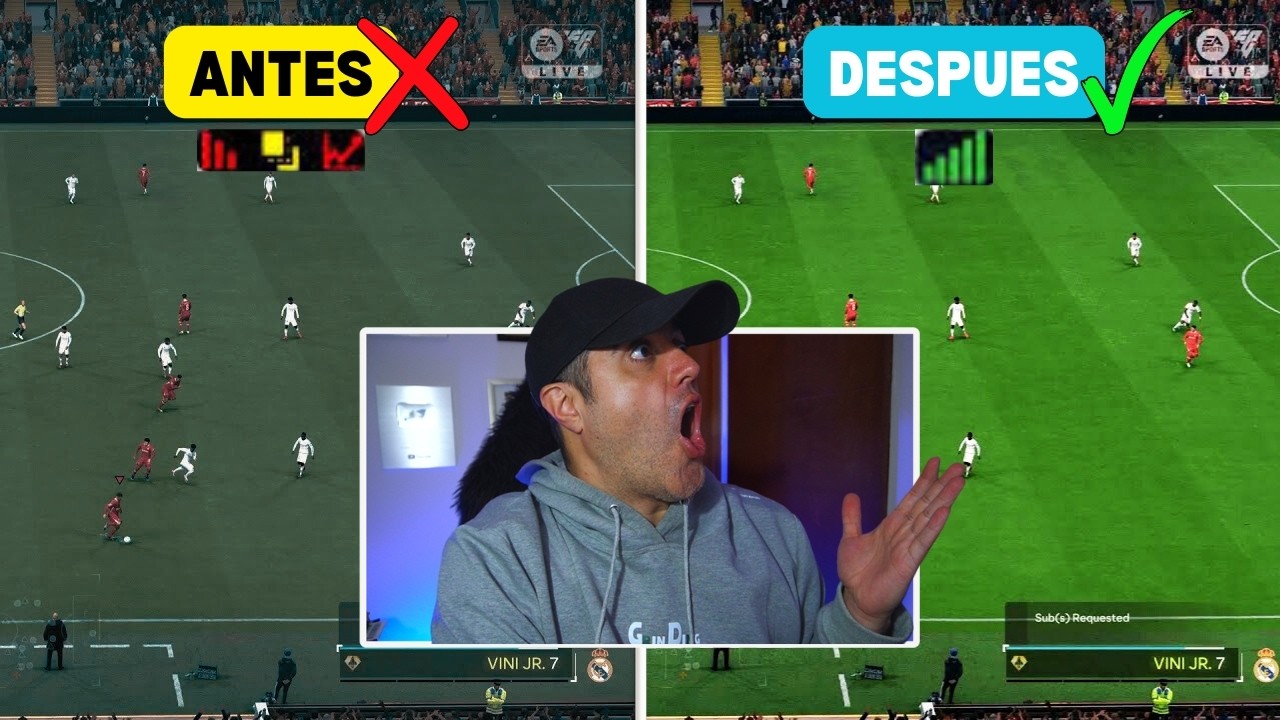 FC 25: Configuración SECRETA que te mejora el DELAY en los partidos