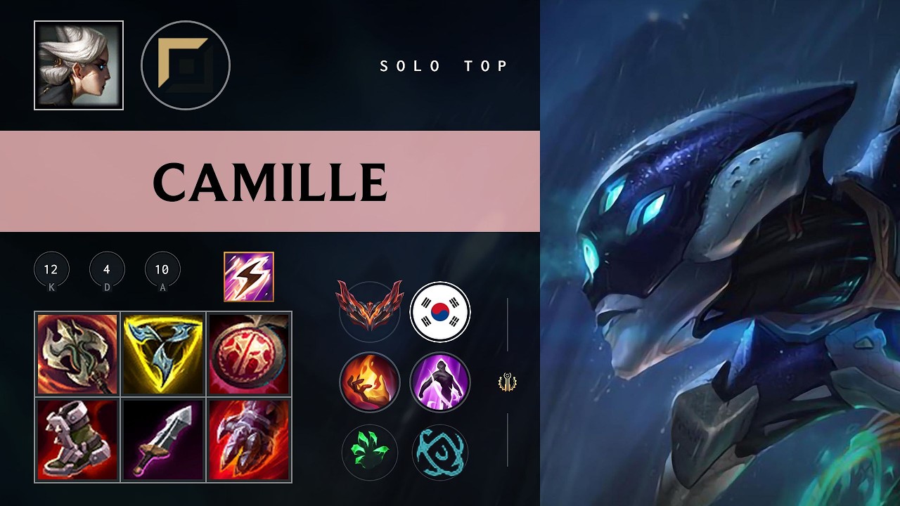 Camille Top vs Aatrox - KR Grandmaster Patch 26.10