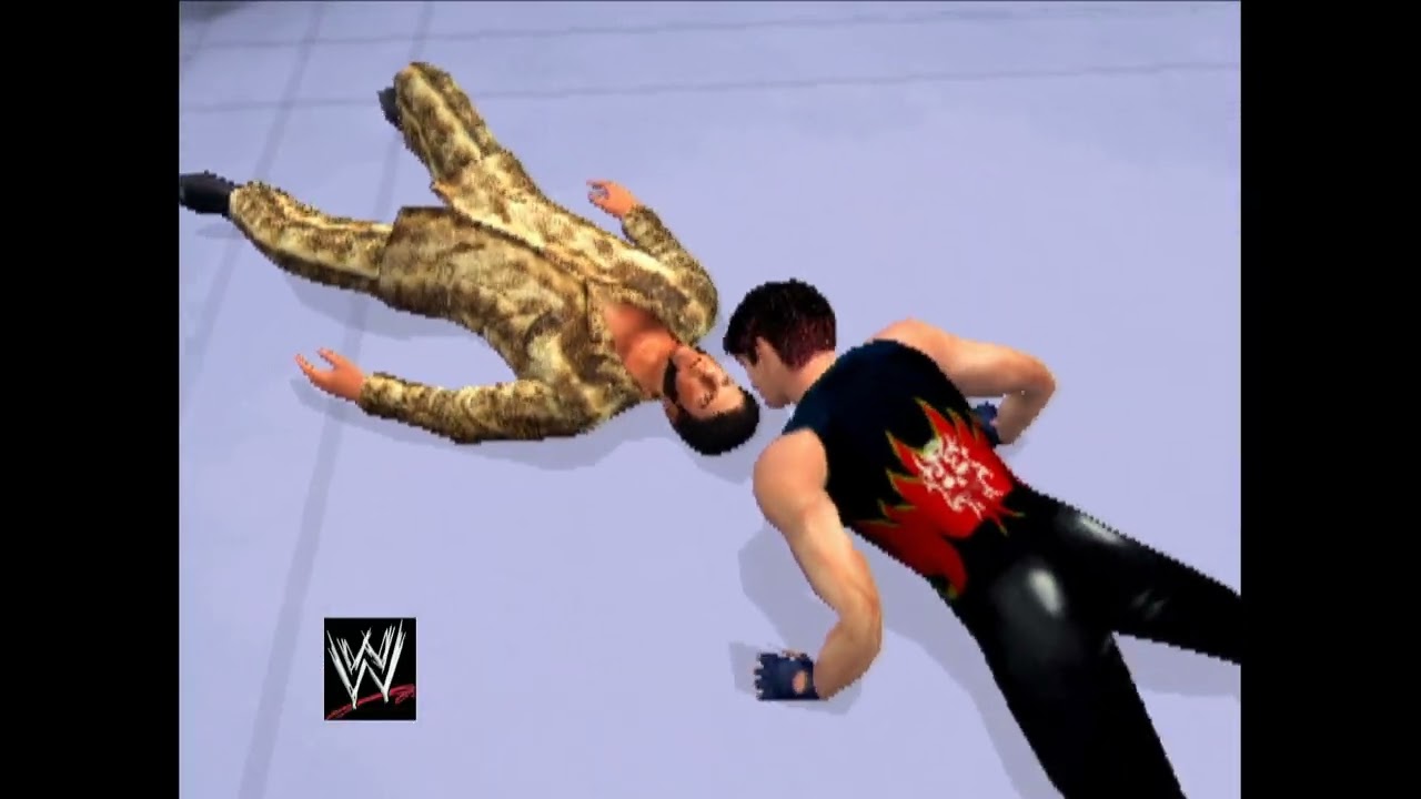 WWE Smackdown sym ps2 game RAW Rico vs BoyL 2003 part 2