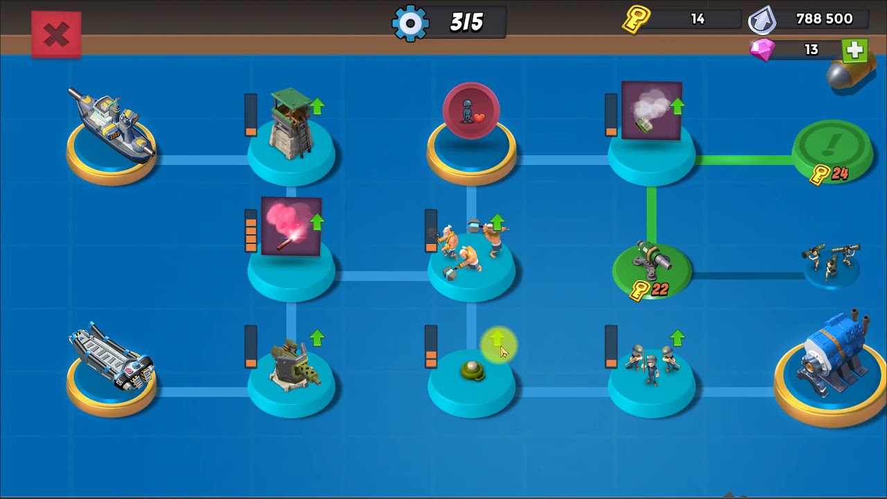Rank 7 3ER Season 20 Has Started [Boom Beach] Level 31 Warships Season 20