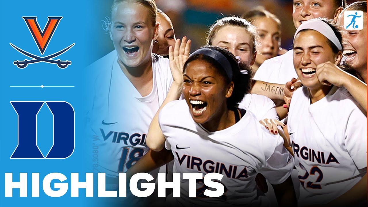 Virginia vs Duke | NCAA College Women's Soccer | Highlights - September 11, 2025