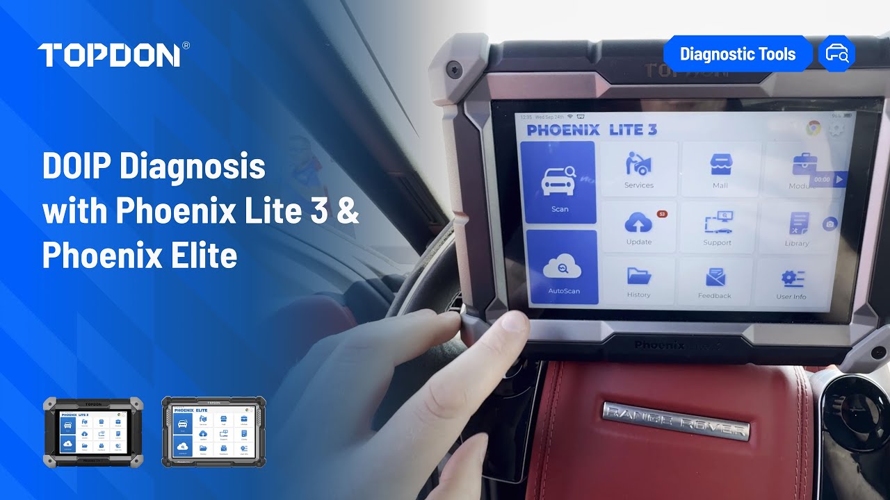 Диагностика DOIP с помощью Phoenix Lite 3 и Phoenix Elite