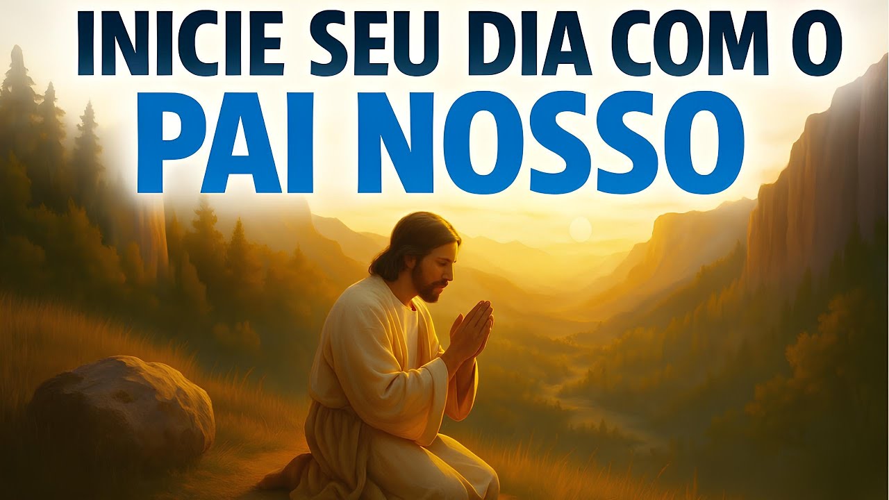 Inicie seu DIA com o Espírito Santo | Pai Nosso em Conexão com Deus ao Amanhecer”
