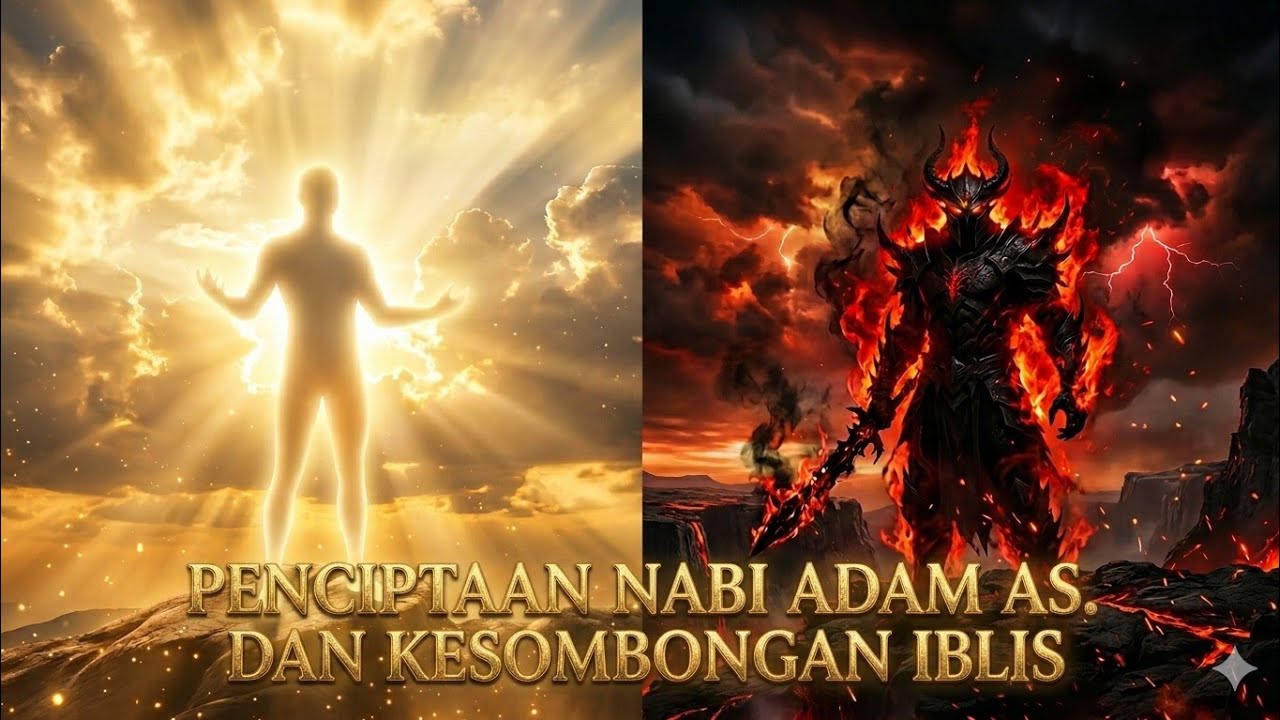 Rahasia Penciptaan Nabi Adam & Kesombongan Iblis