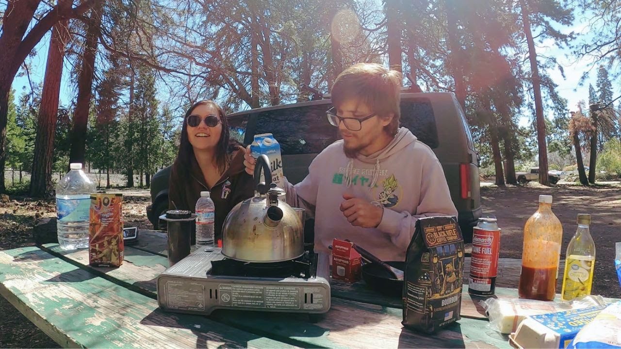 Vanlife Morning Routine in Mt Shasta, CA