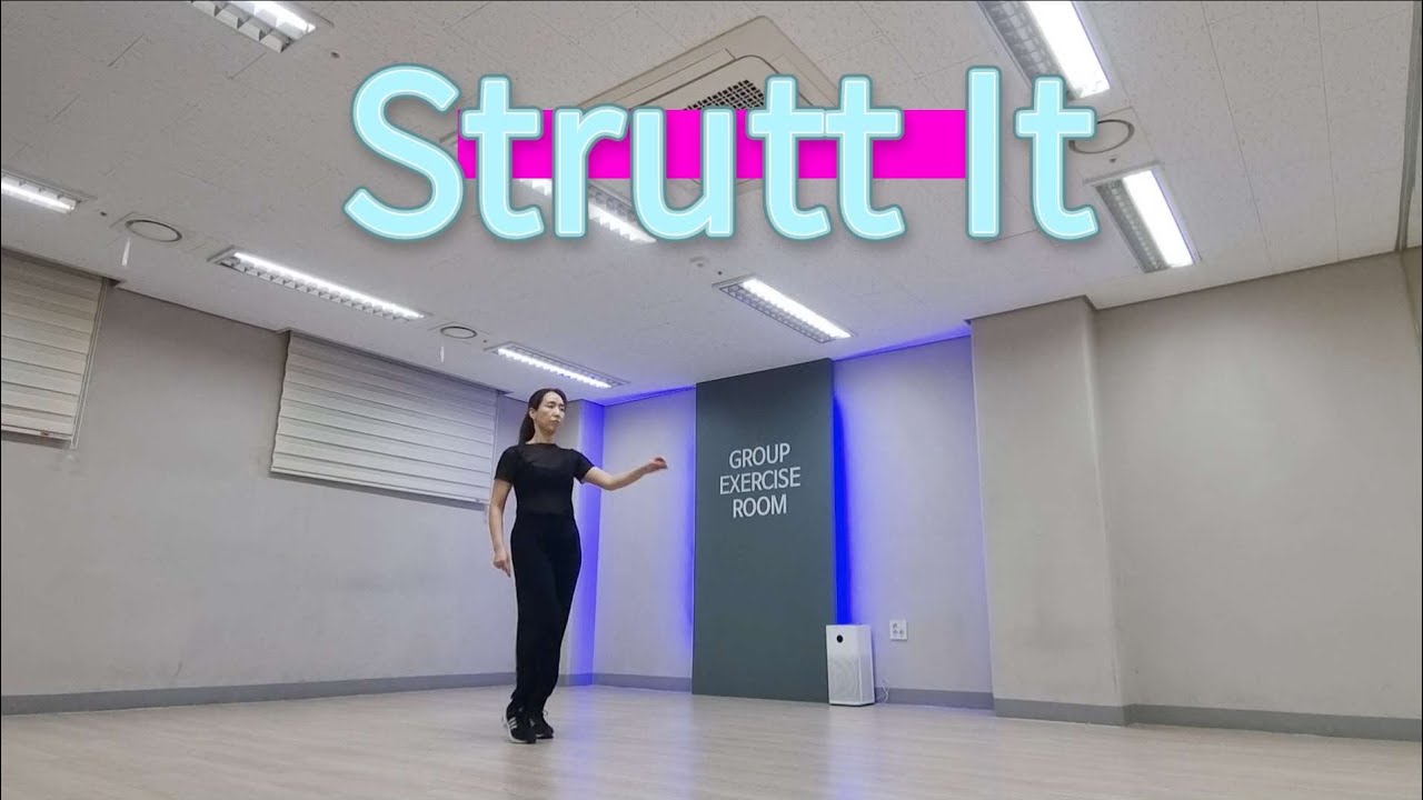 Strutt It Linedance #중급라인댄스 #스트럿트잇