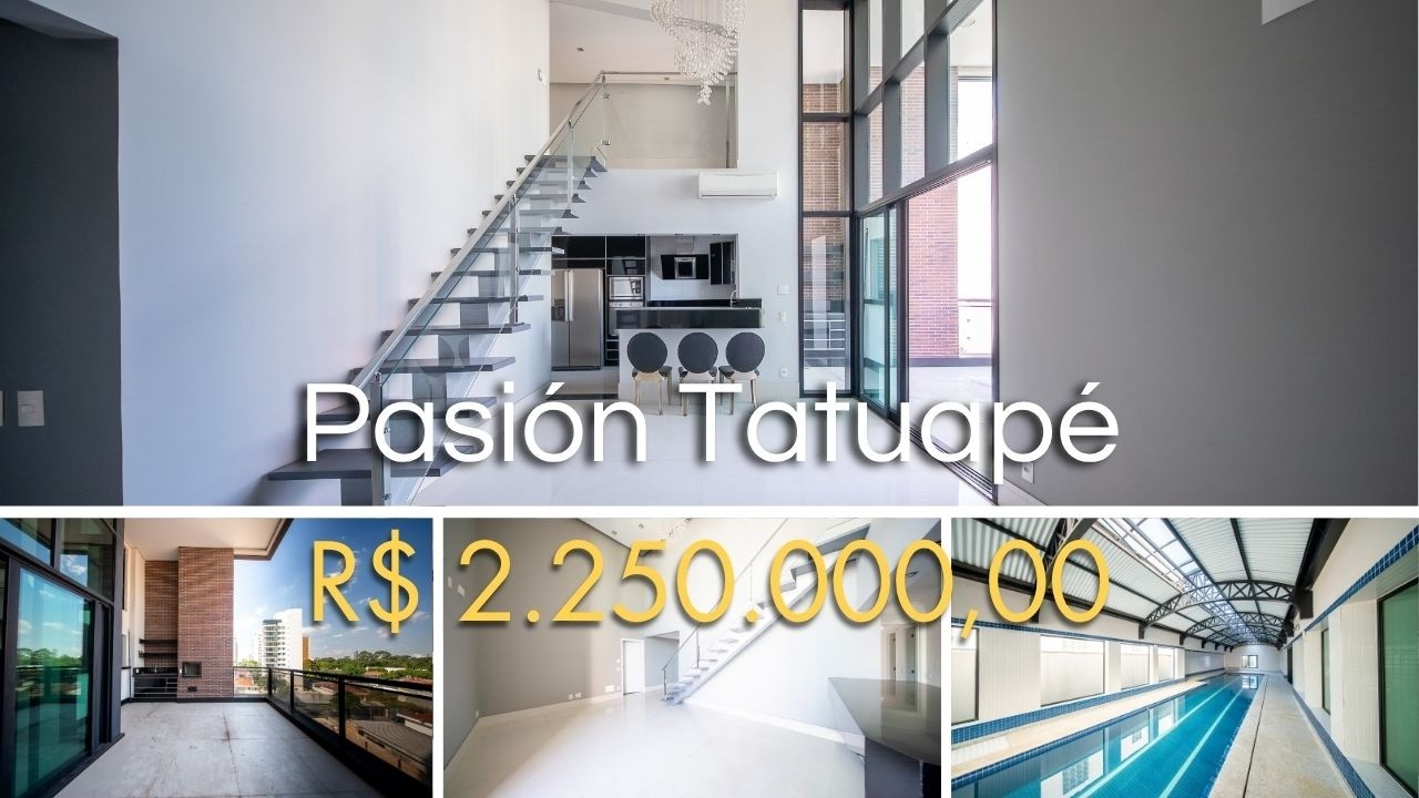 OPORTUNIDADE UNICA -  Duplex 164m² | 3 Suítes | 4 Vagas | Anália Franco | Condomínio Pasión