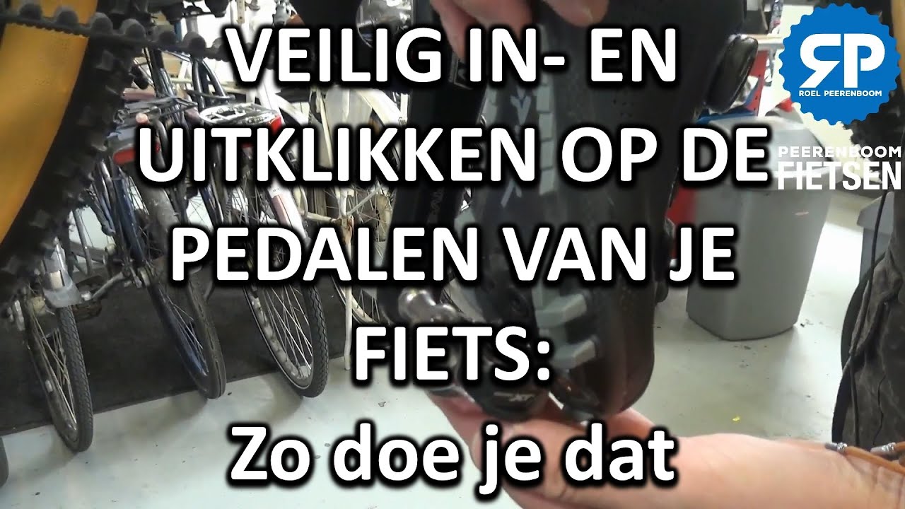 SHIMANO SPD KLIKPEDALEN, HOE KLIK JE VEILIG LOS EN VAST: Zo doe je dat
