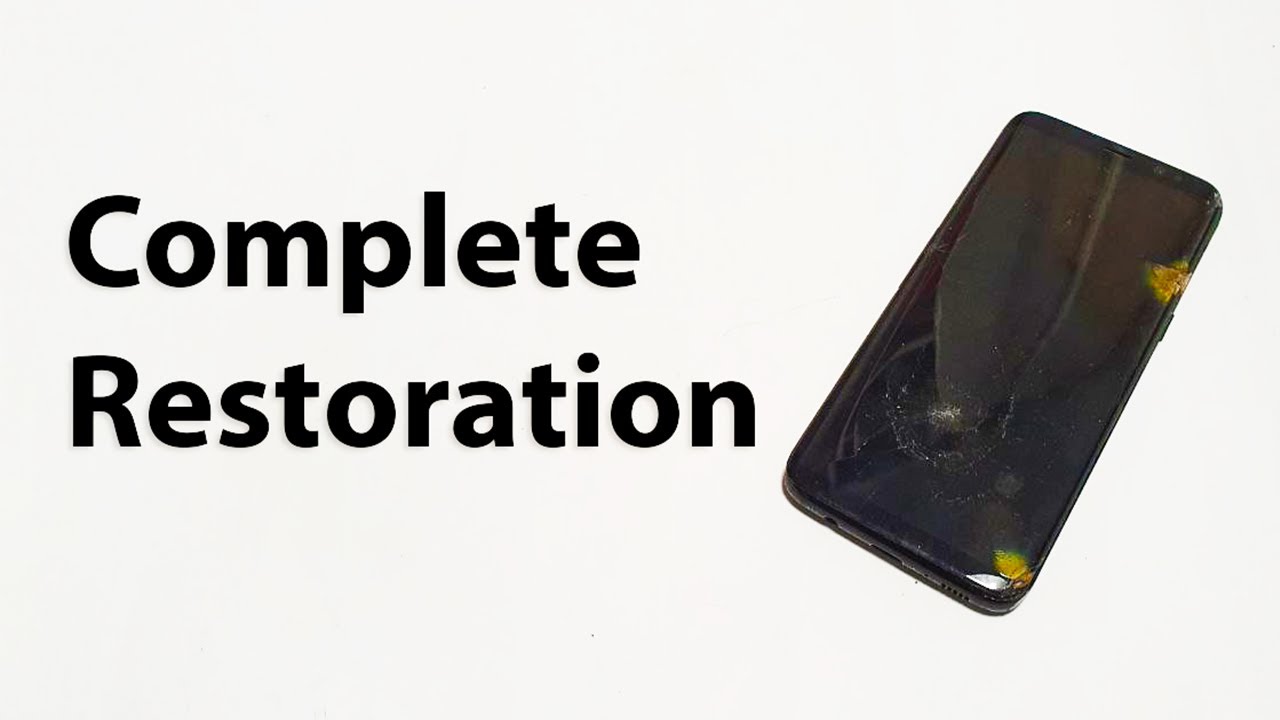 5€ Samsung Galaxy S8 Restoration