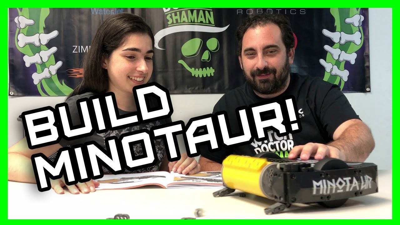 Battlebots Minotaur Unboxing and Toy Review!