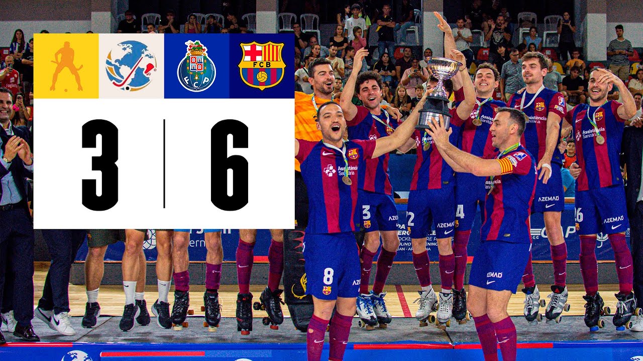 HIGHLIGHTS Final Copa Intercontinental Masculina (Porto 🆚 Barça)