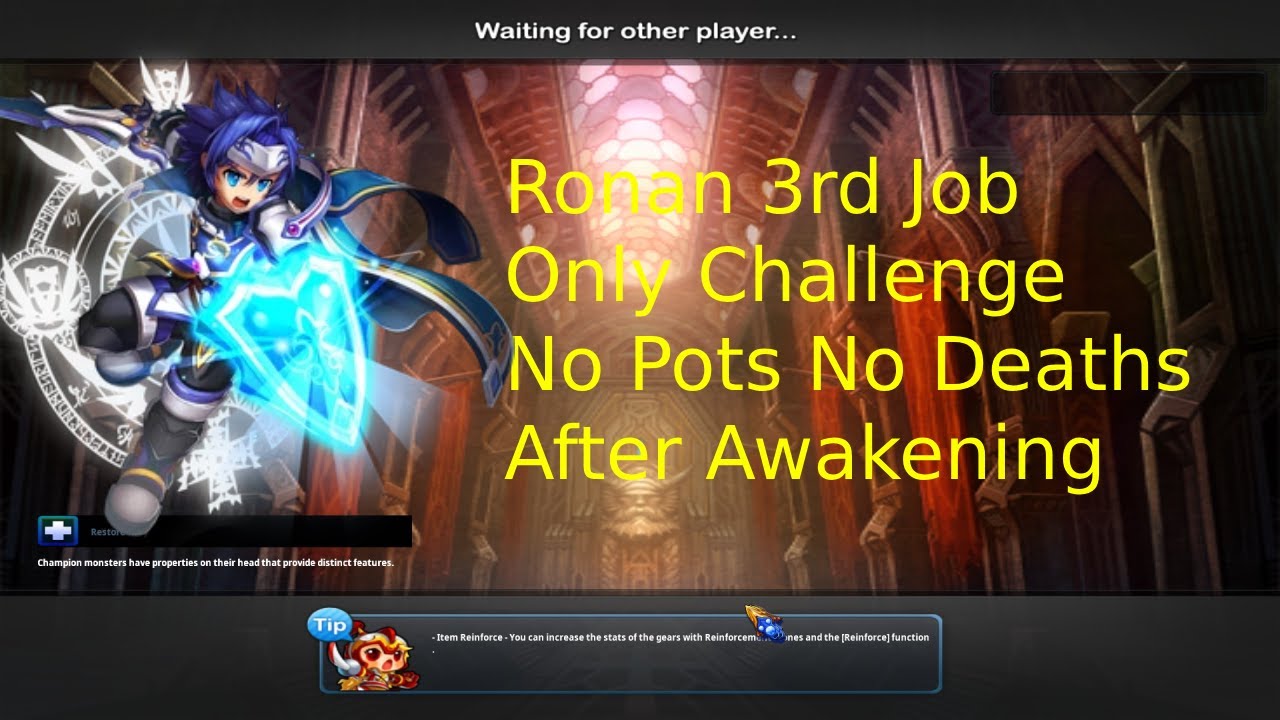 Grand Chase Classic - Ronan Angry Boss 3rd Job Only No Pots