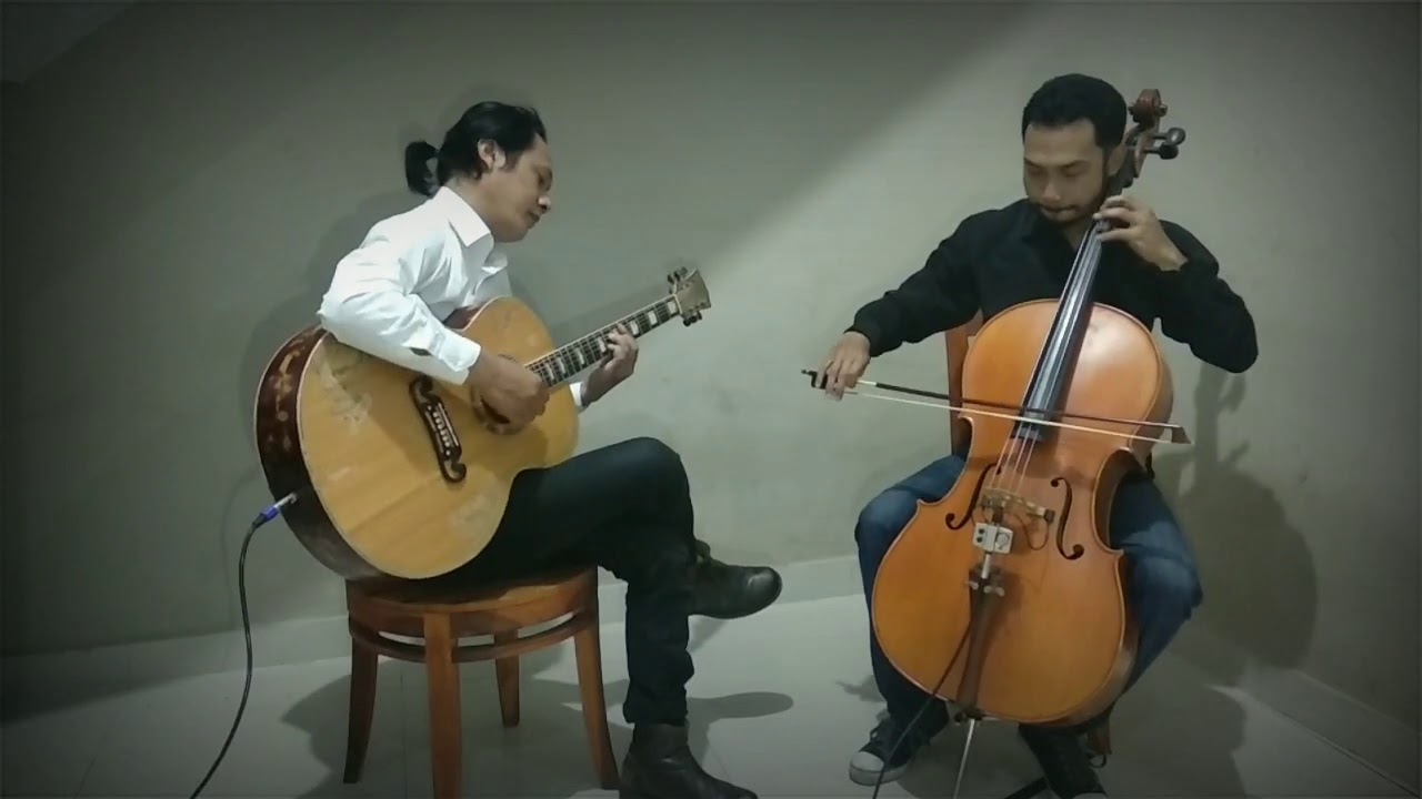 Errol Garner - Misty (Guitar - Cello Cover) by Kenny & Willo