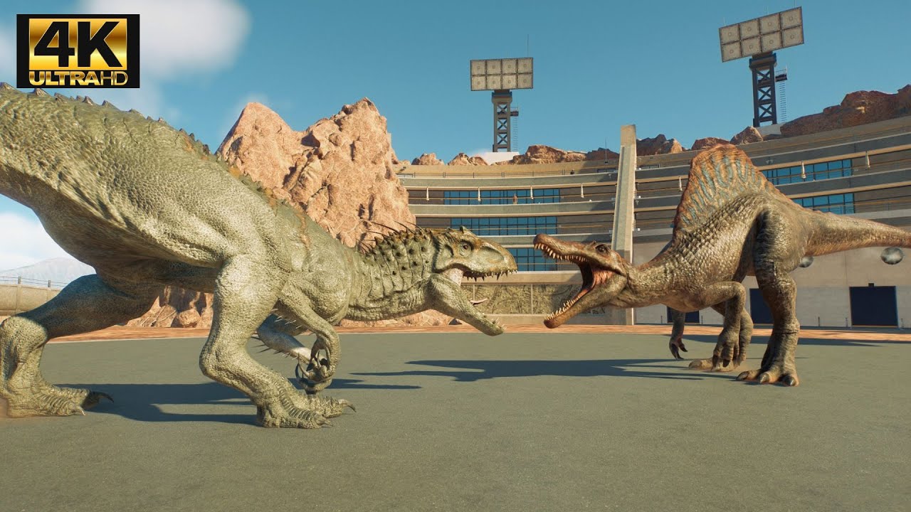 ALL LARGE CARNIVORES BATTLE ROYALE | Jurassic World Evolution 2 | Jurassic Park