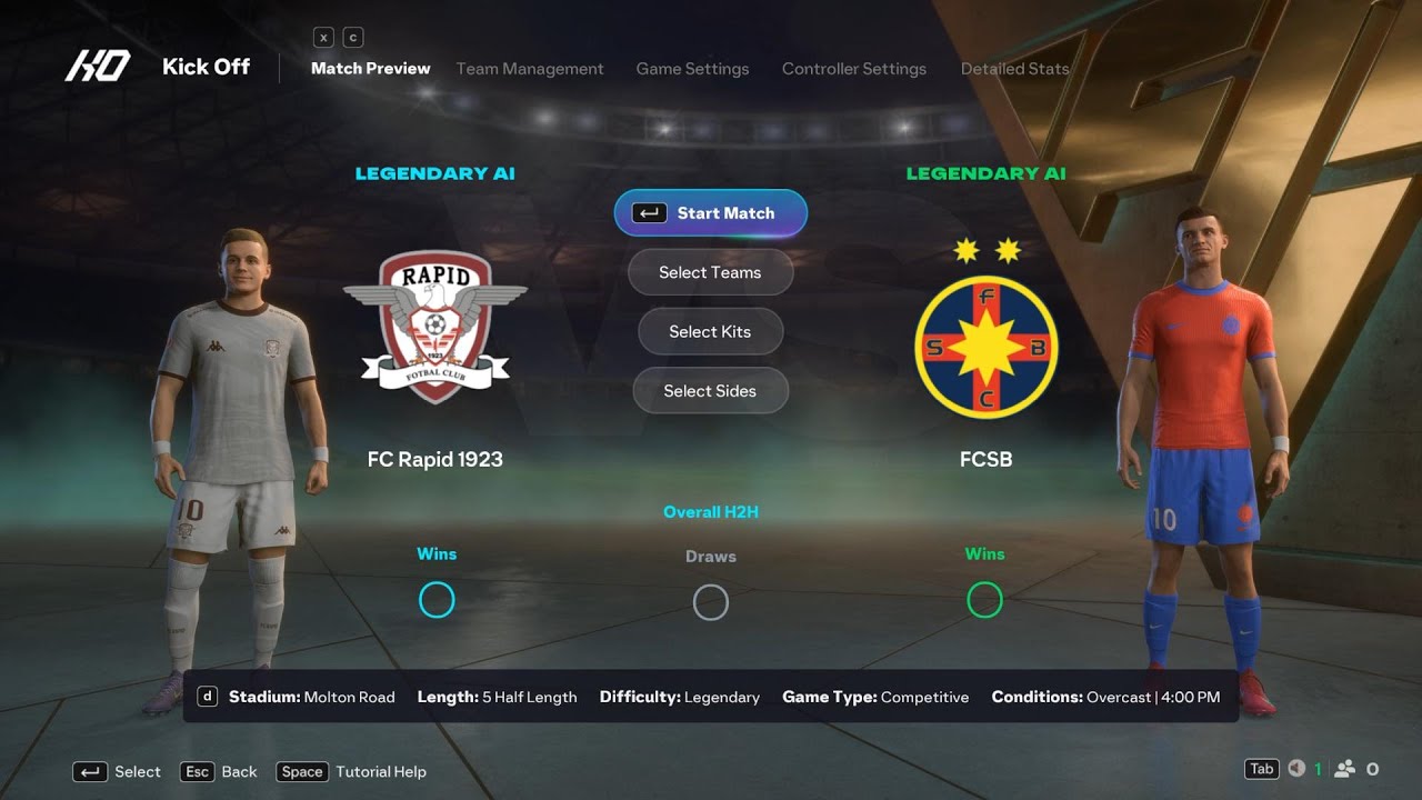 Rapid București vs FCSB | Superliga | EA FC 26 | Simulare