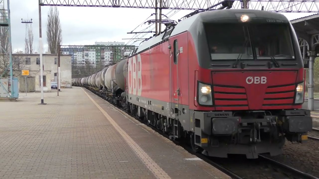 (4K)🇵🇱🇪🇺 Vectron ÖBB w Głogowie! | Linia D29-273 | Polska (PL)