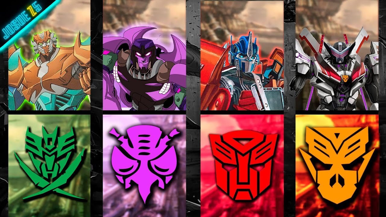 Todas las FACCIONES en Transformers - Parte 1