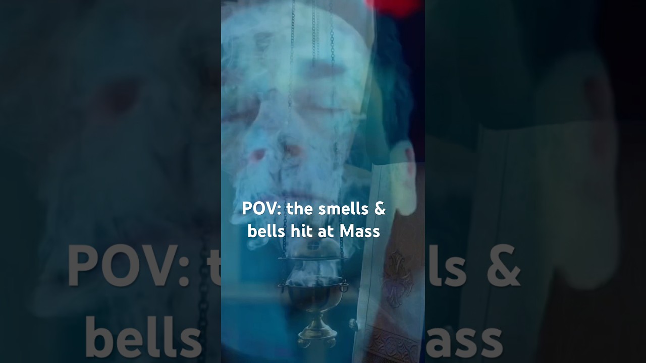 POV: the smells & bells hit at Mass ⛪️ #jonhamm  #turnthelightsoff #kato #catholic