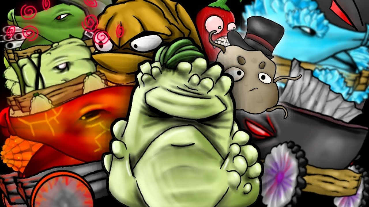 Plants Vs Zombies: Fusion - Cob Cannon And Elegant Potato Fusions (part. 1)