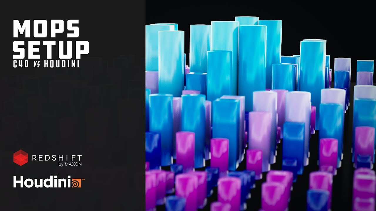 Houdini vs C4D: MOPs!