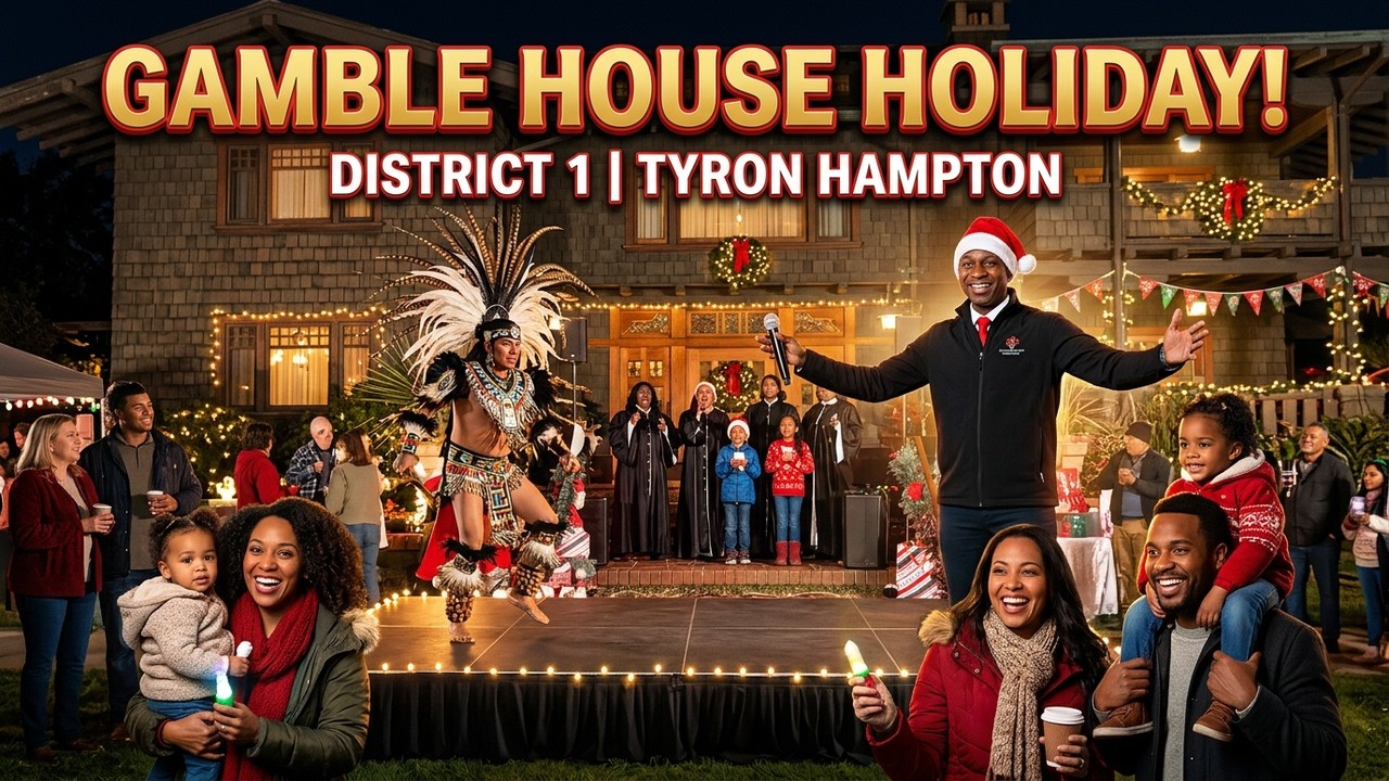 Council-Member Tyron Hampton | Pasadena District1 | Holiday Celebration