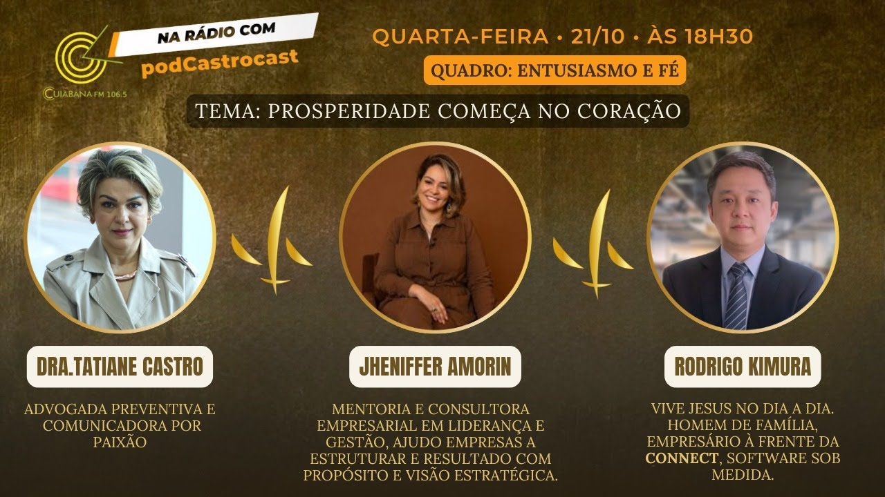 Prosperidade começa no coração - Entusiasmo e Fé - Quadro