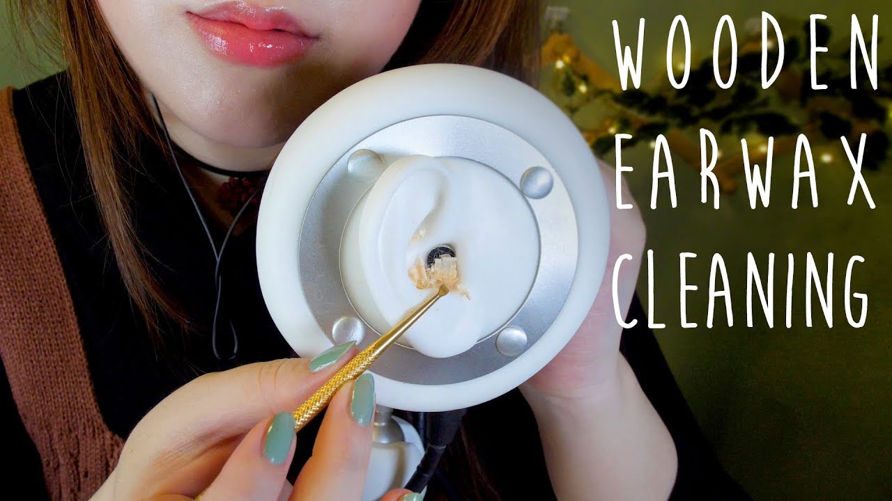 Deep & Intense Wooden Earwax Cleaning ASMR 🌲