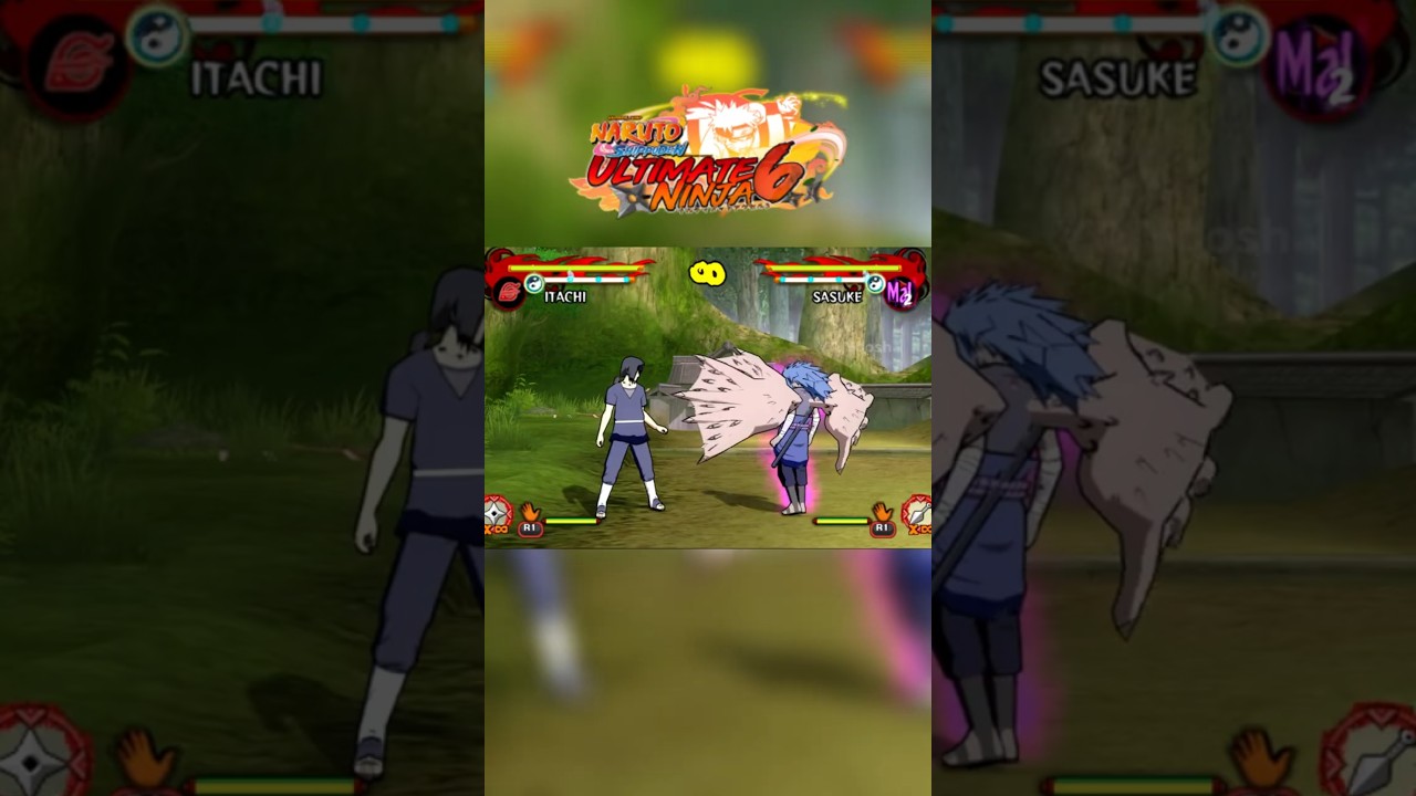 Комбо Итачи - Наруто Шиппуден Ultimate Ninja 6