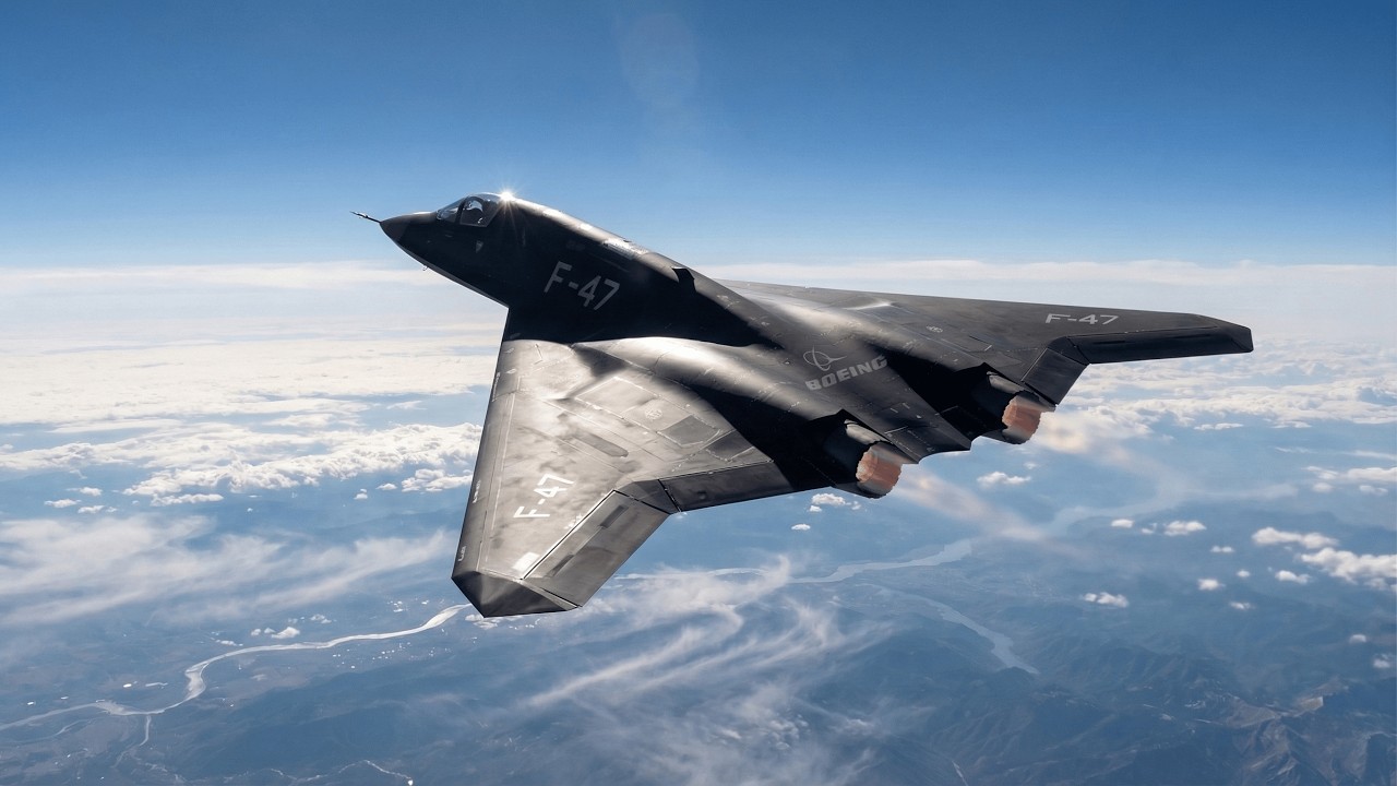 China Claimed Mach 5... So The F-47 Just Casually Cruised At Mach 12!