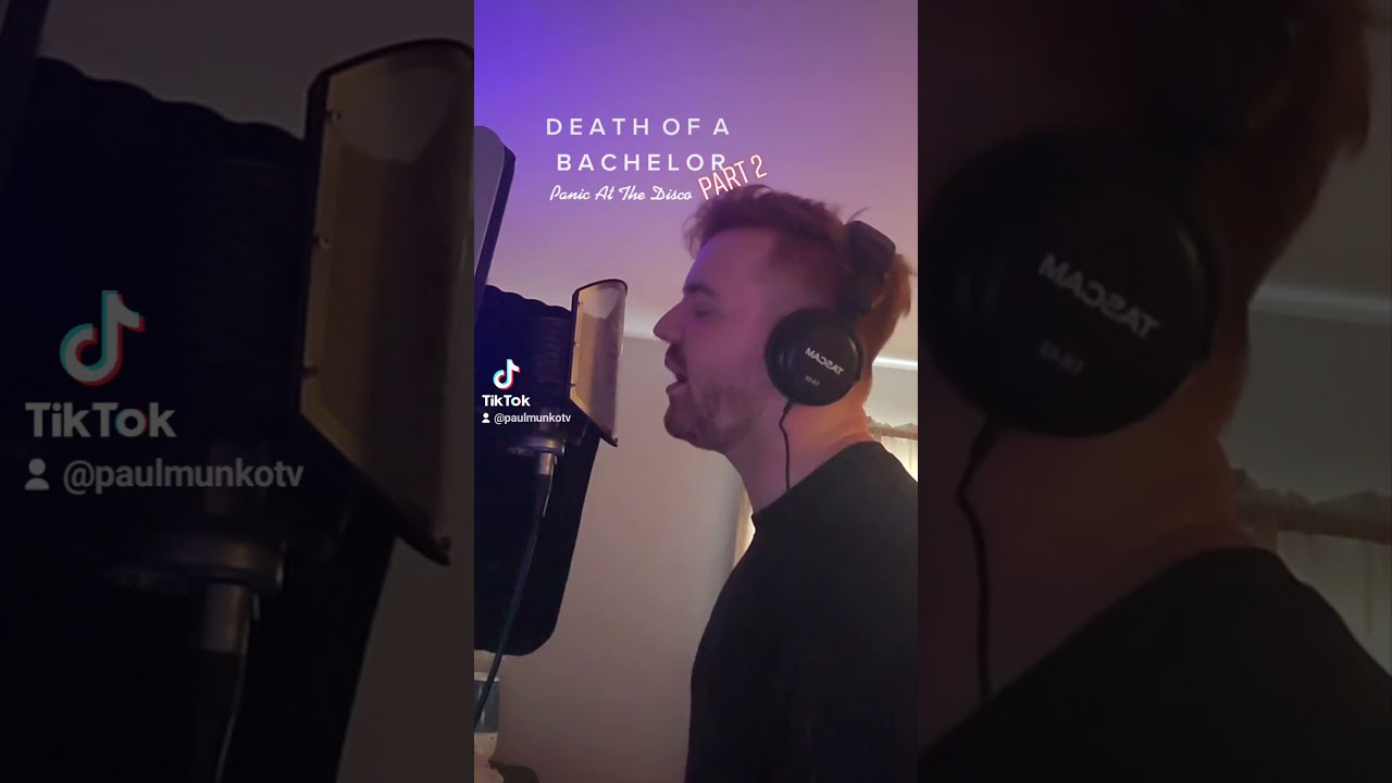 #60SecondCovers: Death of a Bachelor - Panic at the Disco #shorts