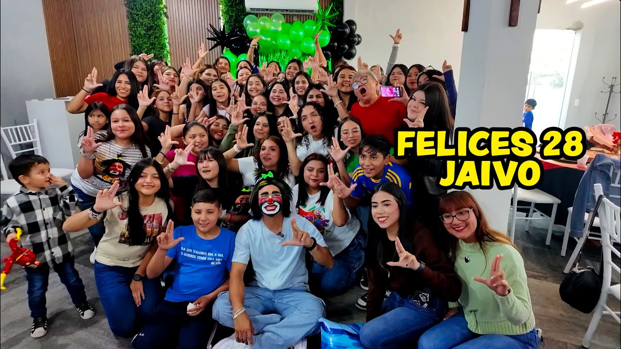 FELIZ CUMPLEAÑOS JAIVO
